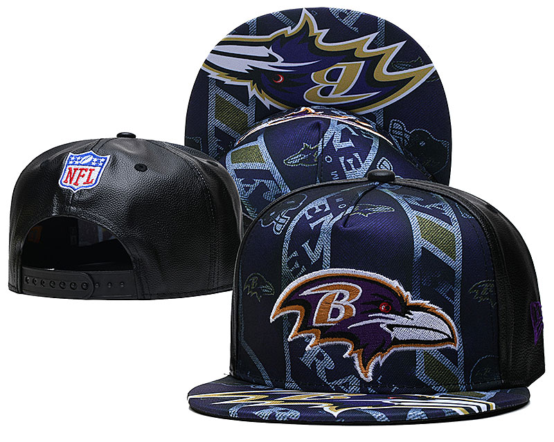 2021 NFL Baltimore Ravens Hat TX407->nfl hats->Sports Caps